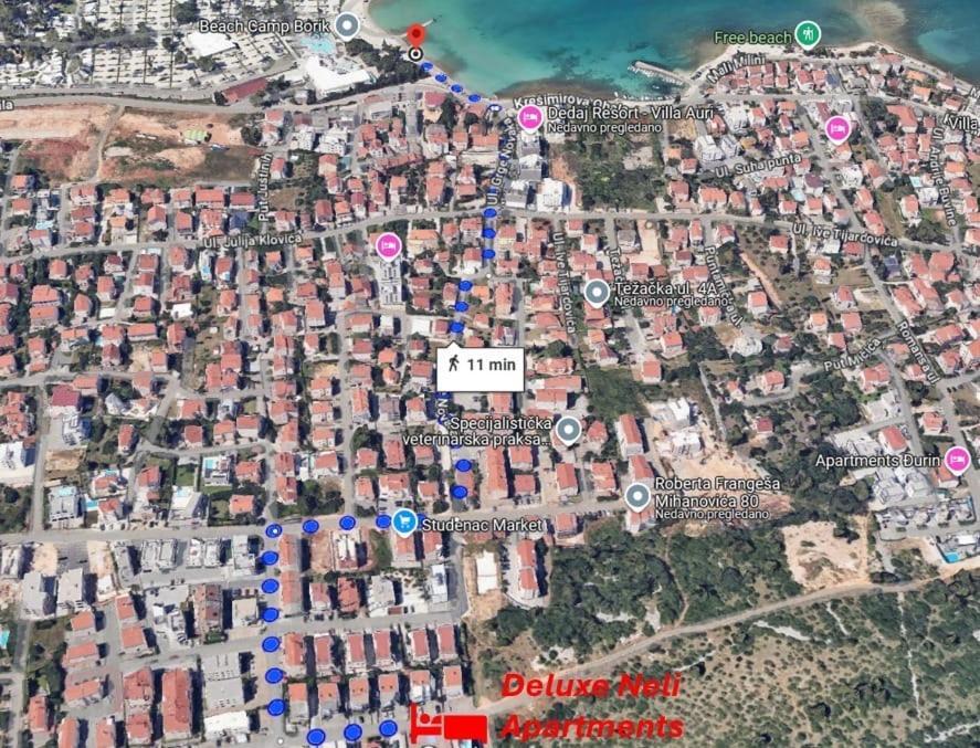 Deluxe Neli Apartments Zadar Eksteriør billede